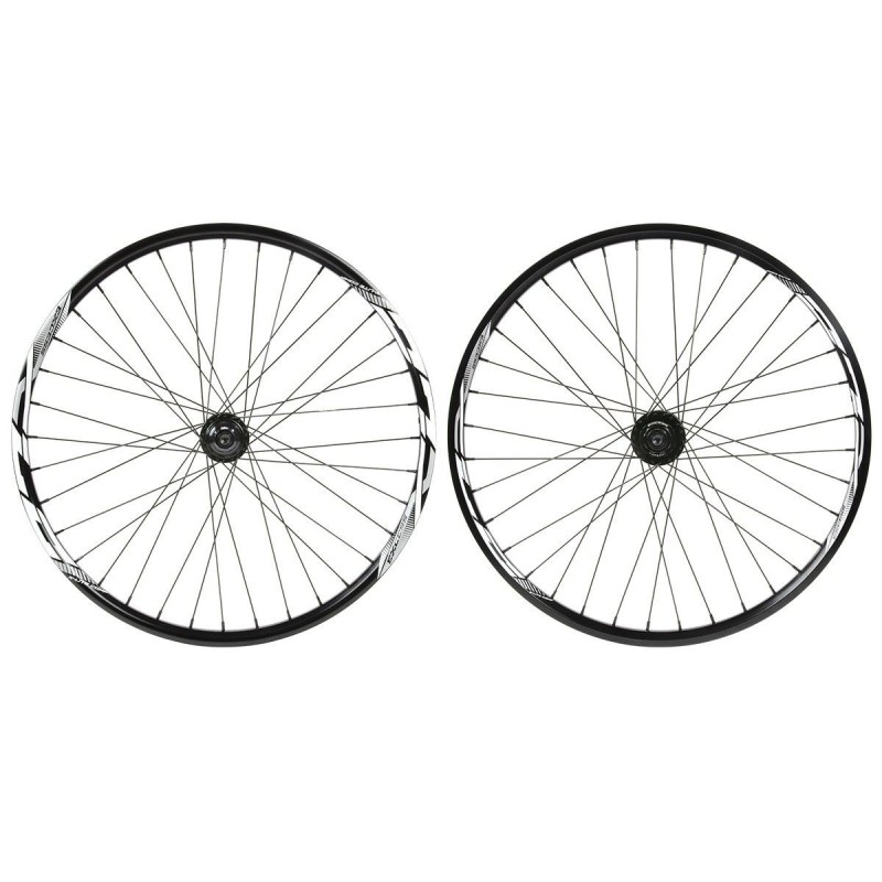 Roue Avant De Vélo 24 X 2,125 - Acier Boulonné Argenté - 36 Rayons
