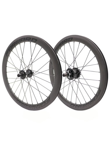 PAIRE DE ROUES FORWARD V2 CARBONE PATIN EXP