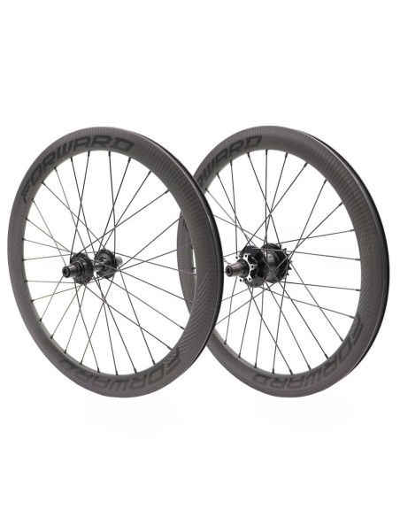 PAIRE DE ROUES FORWARD V2 CARBONE PATIN EXP