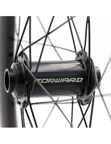 PAIRE DE ROUES FORWARD JOYRIDE V2 CARBONE - DISC ONLY - JR/EXP - 10MM - 28H
