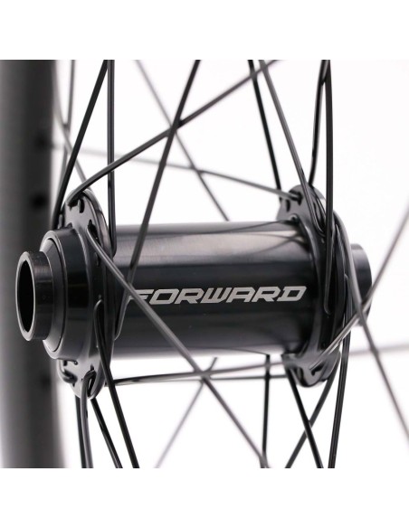 PAIRE DE ROUES FORWARD JOYRIDE V2 CARBONE - DISC ONLY - JR/EXP - 10MM - 28H 2