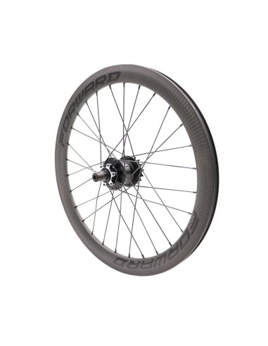 PAIRE DE ROUES FORWARD JOYRIDE V2 CARBONE - DISC ONLY - JR/EXP - 10MM - 28H