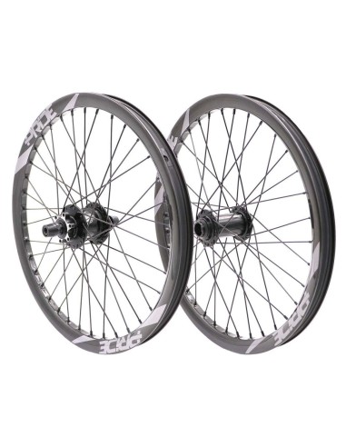 PAIRE DE ROUES CARBONE PRIDE WAVE 1K UD GLOSS PRO 20MM
