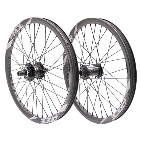 PAIRE DE ROUES CARBONE PRIDE WAVE 1K UD GLOSS PRO 20MM