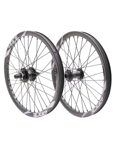 PAIRE DE ROUES CARBONE PRIDE WAVE 1K UD GLOSS PRO 20MM