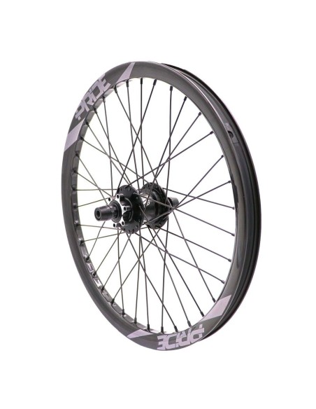 PAIRE DE ROUES CARBONE PRIDE WAVE 1K UD GLOSS PRO 20MM 2
