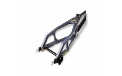 Cadre BMX carbone ICE RAPTOR Grey/Sand avec système IRC
