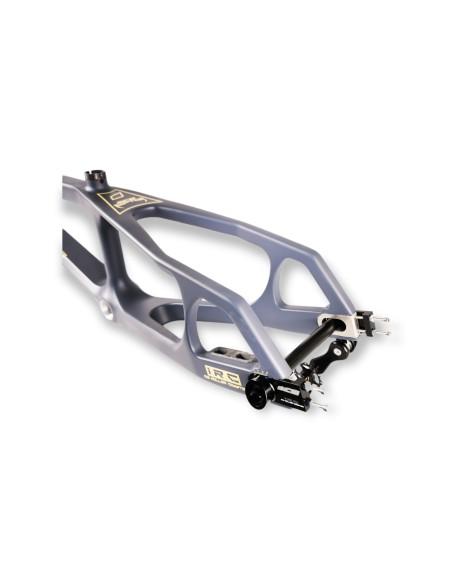 Cadre BMX carbone ICE RAPTOR Grey/Sand avec système IRC