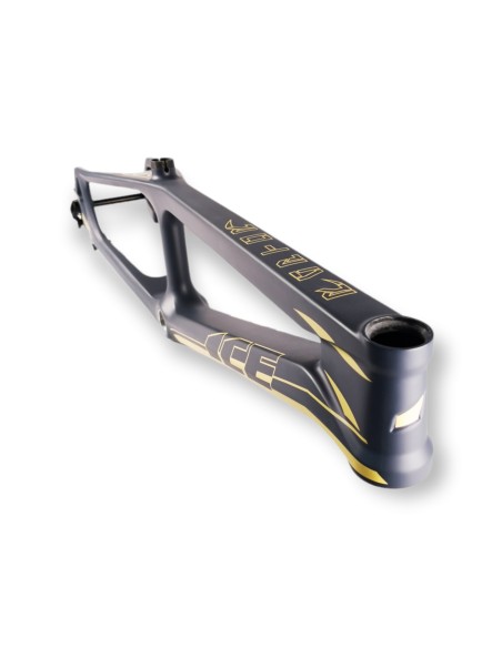 Cadre BMX carbone ICE RAPTOR Grey/Sand avec système IRC
