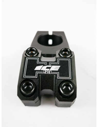Potence BMX ICE H 22.2 mm Noir