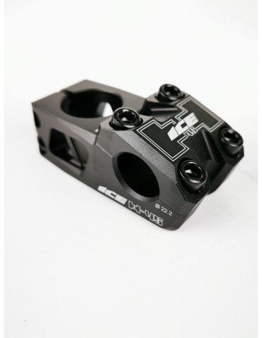 Potence BMX ICE H 22.2 mm Noir