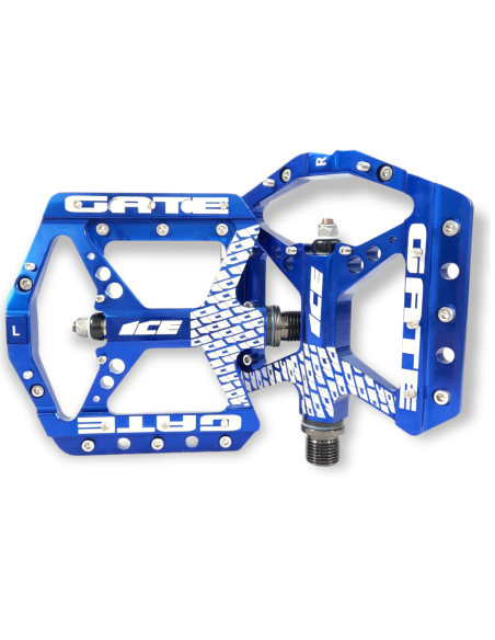Pédale ICE GATE PRO BLEU 2