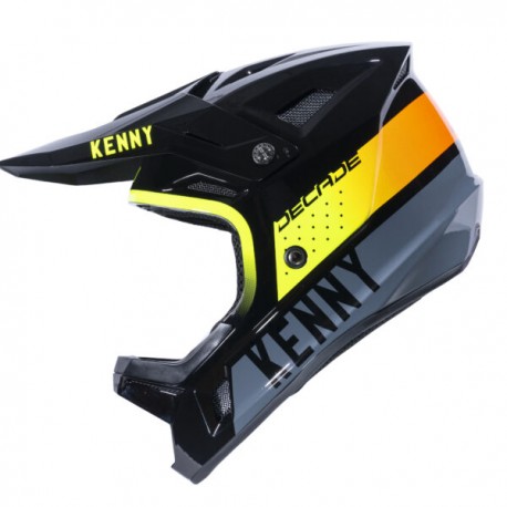 Casque DECADE Smash neon yellow orange