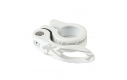 Collier selle KINGSTAR 25.4mm blanc