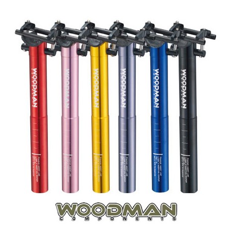 Tige selle rail woodman aluminium