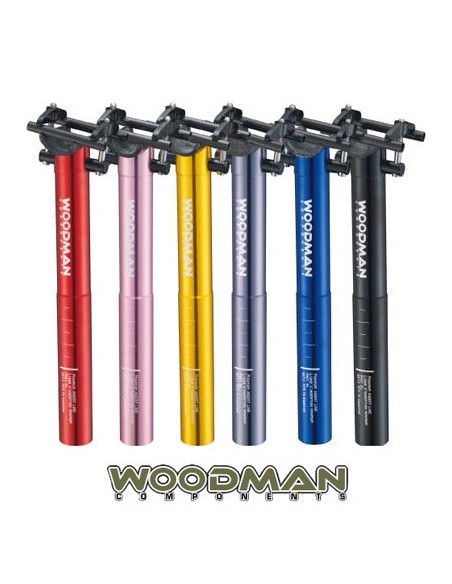 Tige selle rail woodman aluminium