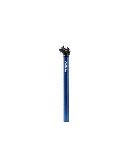 Tige selle rail msc alu bleu