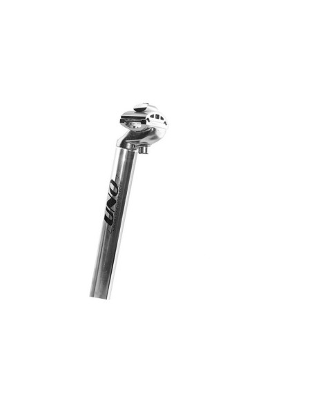 Tige selle rail aluminium poli