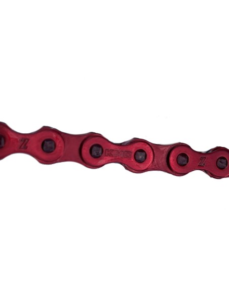 Chaine KMC Z8B2 ROUGE ANODISE