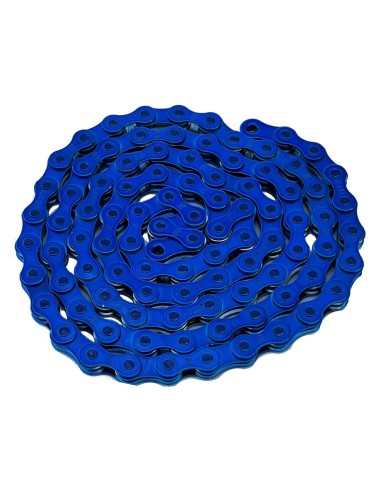 Chaine KMC Z8B2 BLEU ANODISE