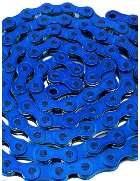 Chaine KMC Z8B2 BLEU ANODISE
