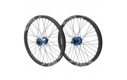 Roues Pride Wave CFR 1K Matt / Moyeux Control 36H bleu