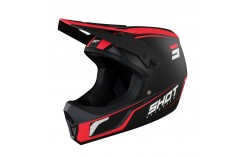 Casque Adulte Shot Rogue United Black/Red Matt