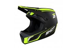 Casque Adulte Shot Rogue United Black/Neon Yellow Matt