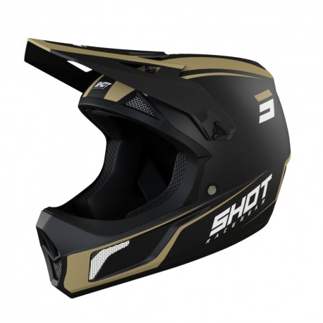 Casque Adulte Shot Rogue United Black/Gold Matt