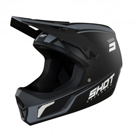 Casque Enfant Shot Rogue United Black/Grey Matt