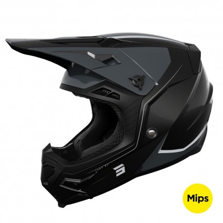 Casque Shot Core Comp Black Pearly