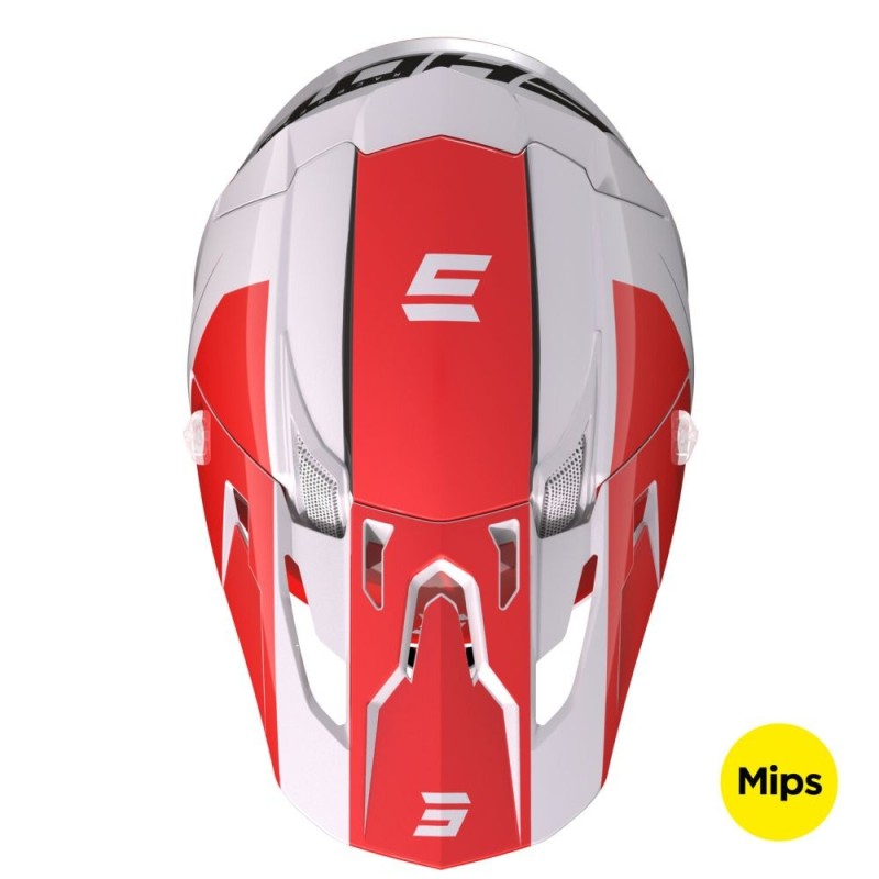 Casque Shot Core Comp Red Pearly