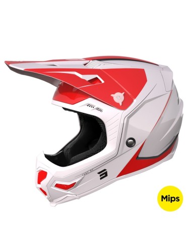 Casque Shot Core Comp Red Pearly
