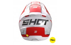 Casque Shot Core Comp Red Pearly