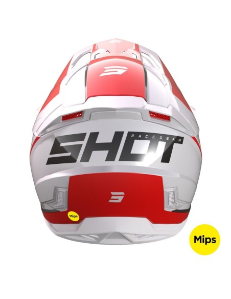 Casque Shot Core Comp Red Pearly