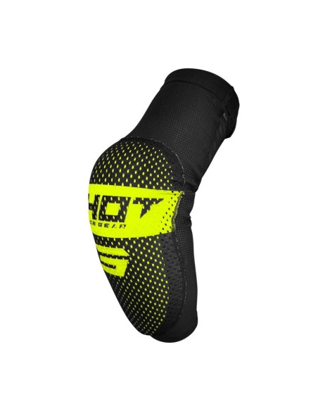 Coudières Shot Airlight Noir/Jaune Fluo Enfant