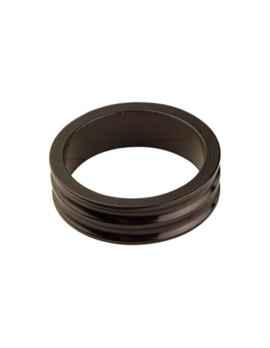 ENTRETOISE AHEAD-SET 1"1 / 8 10MM ALU NOIRE 28.6 MM EXT.