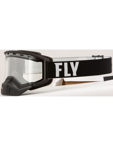 MASQUE FLY FOCUS SNOW NOIR/BLANC ENFANT