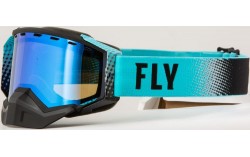 MASQUE FLY ZONE SNOW NOIR/AQUA