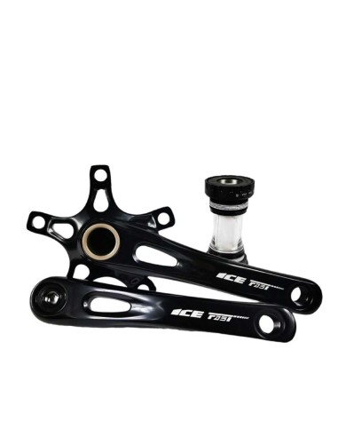 Pédalier BMX ICE ROOKY Noir 160mm