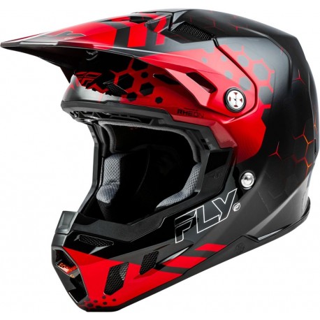 CASQUE FLY FORMULA CC TEKTONIC NOIR/ROUGE/ORANGE