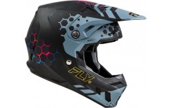 CASQUE FLY FORMULA CC TEKTONIC NOIR/SLATE/BLEU MAT