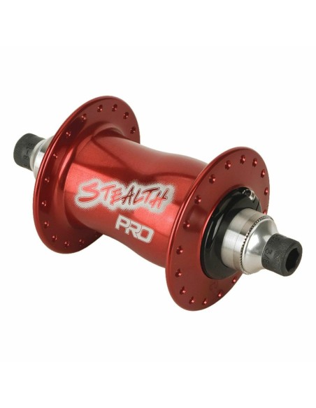 PAIRE Moyeu STEALTH 20mm 36H rouge