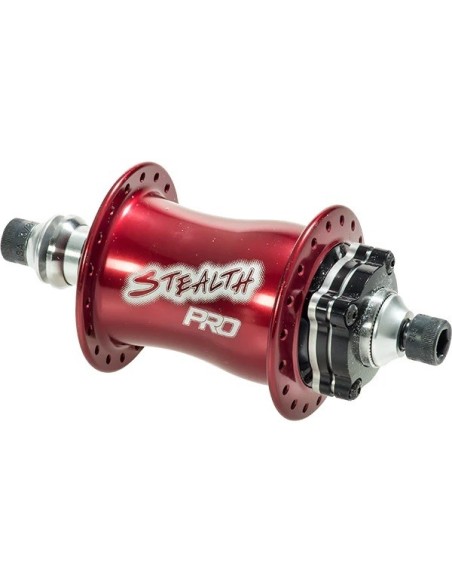 PAIRE Moyeu STEALTH 20mm 36H rouge 2