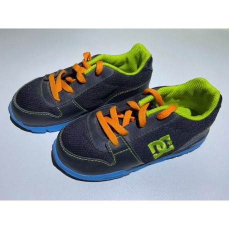 CHAUSSURES DCSHOES NOIR VERT ORANGE