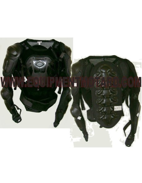 GILET SHOT ANATOMIQUE BLACK ADULTE