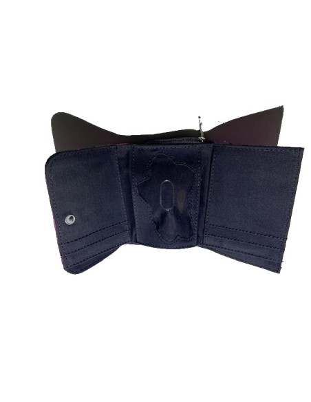PORTE FEUILLE FOX ROSE