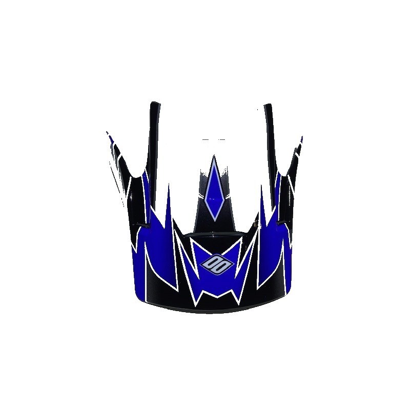 VISIERE SHOT3 TROUS NOIR BLEU