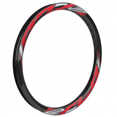 Jante avant EXCESS XLC carbon 406x32 36H Jante avant EXCESS XLC carbon 406x32 36H
