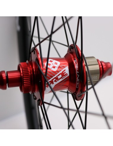 Roues 20" EXPERT Pride Gravity/Control Disque ROUGE MATT